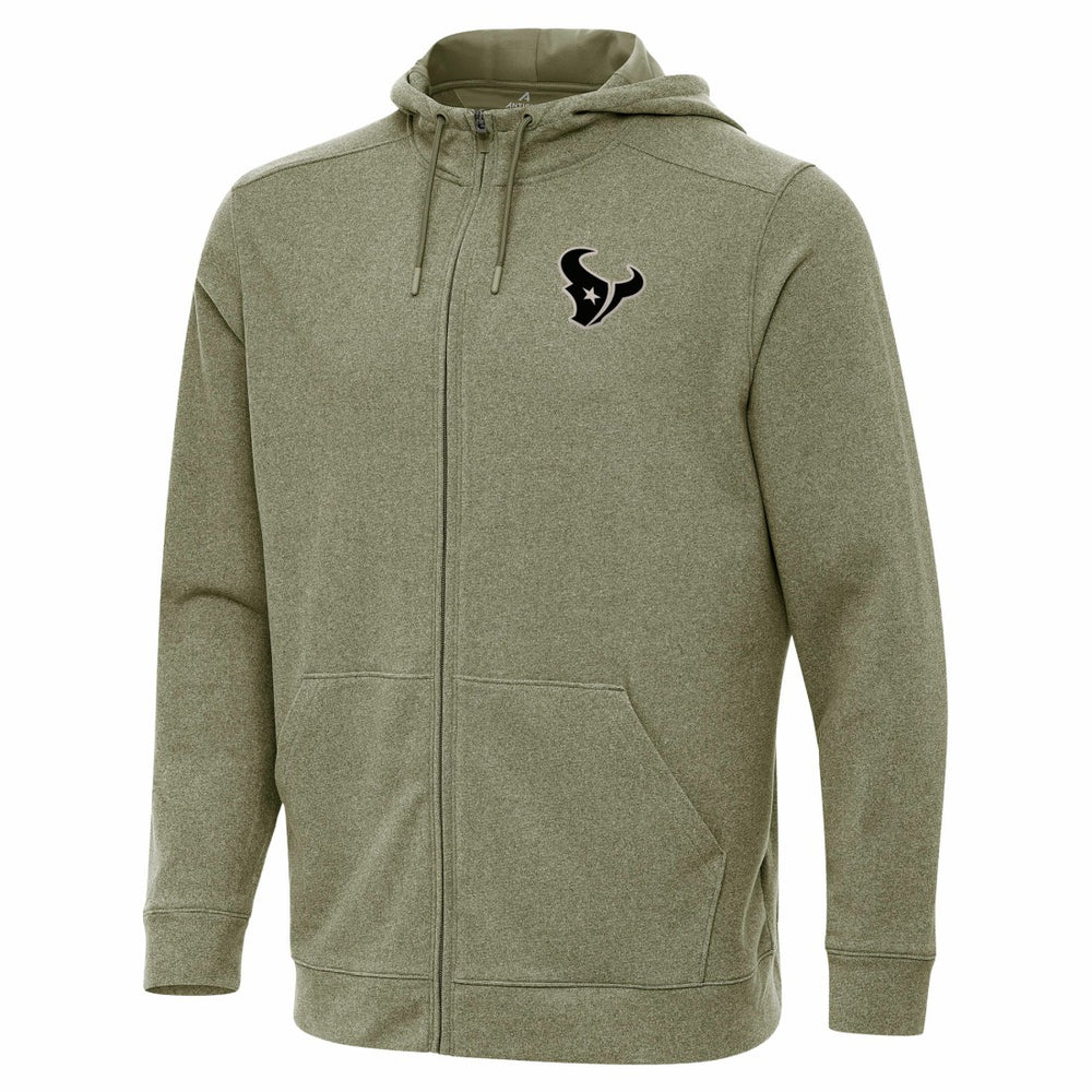 Houston Texans  Antigua Effortless Full-Zip Hoodie Jacket