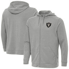 Las Vegas Raiders  Antigua Effortless Full-Zip Hoodie Jacket