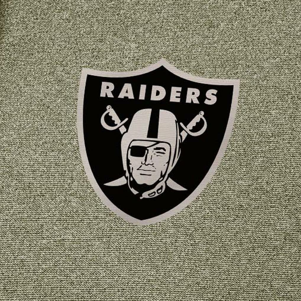 Las Vegas Raiders  Antigua Effortless Full-Zip Hoodie Jacket