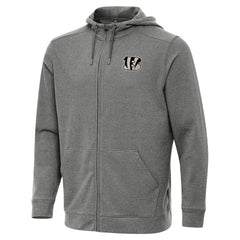 Cincinnati Bengals  Antigua Effortless Full-Zip Hoodie Jacket
