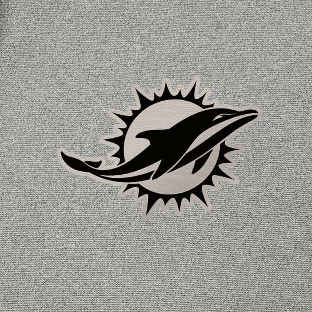 Miami Dolphins  Antigua Effortless Full-Zip Hoodie Jacket