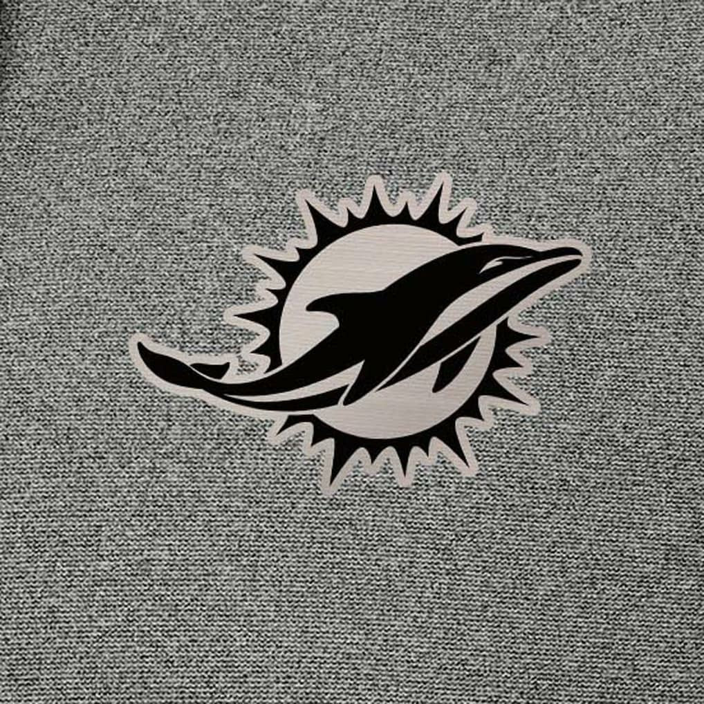 Miami Dolphins  Antigua Effortless Full-Zip Hoodie Jacket