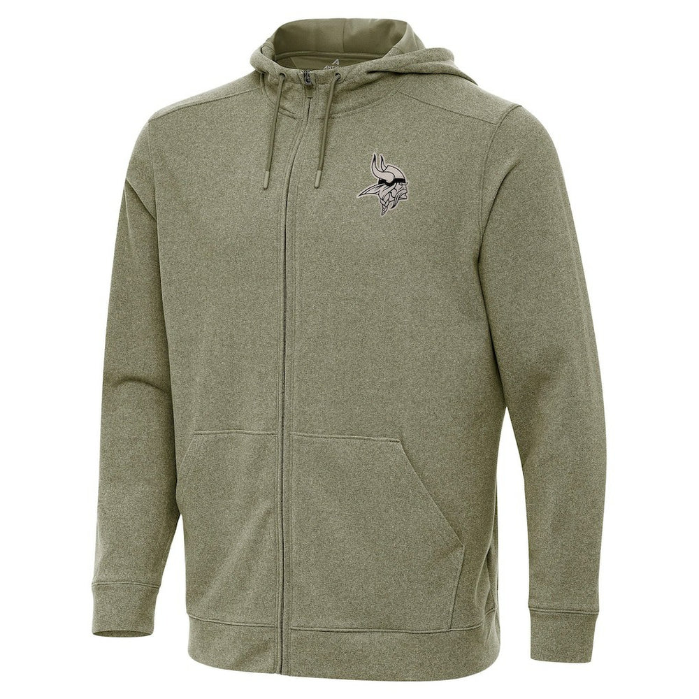 Minnesota Vikings  Antigua Effortless Full-Zip Hoodie Jacket