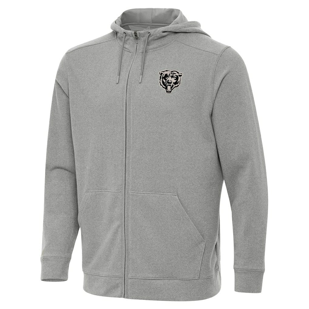 Chicago Bears  Antigua Effortless Full-Zip Hoodie Jacket