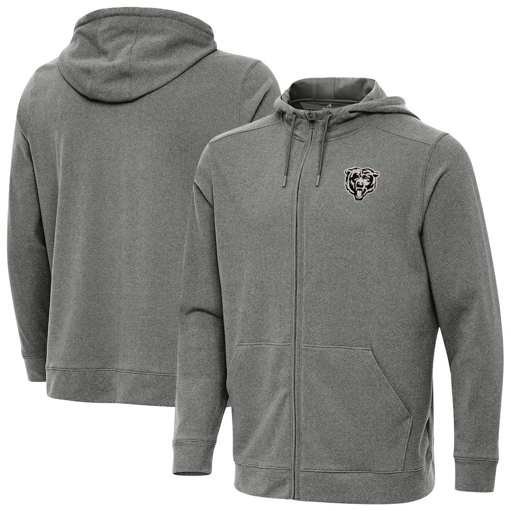 Chicago Bears  Antigua Effortless Full-Zip Hoodie Jacket