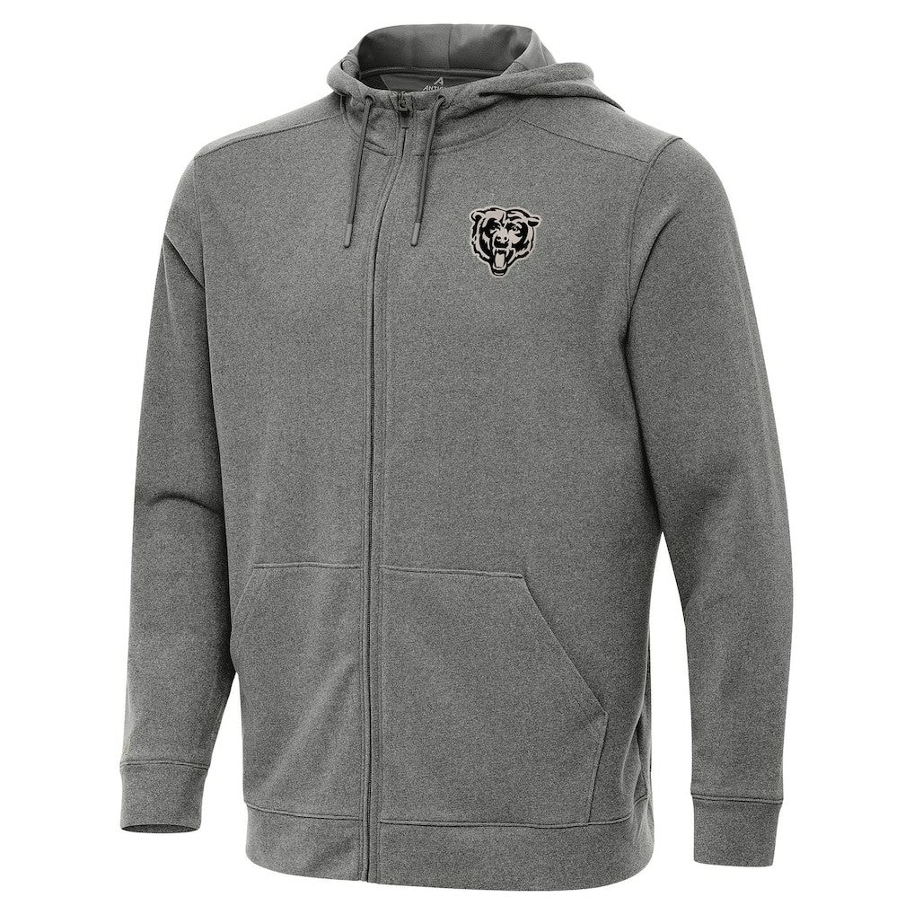 Chicago Bears  Antigua Effortless Full-Zip Hoodie Jacket