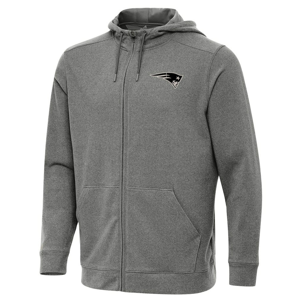 New England Patriots  Antigua Effortless Full-Zip Hoodie Jacket