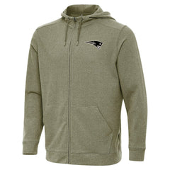 New England Patriots  Antigua Effortless Full-Zip Hoodie Jacket