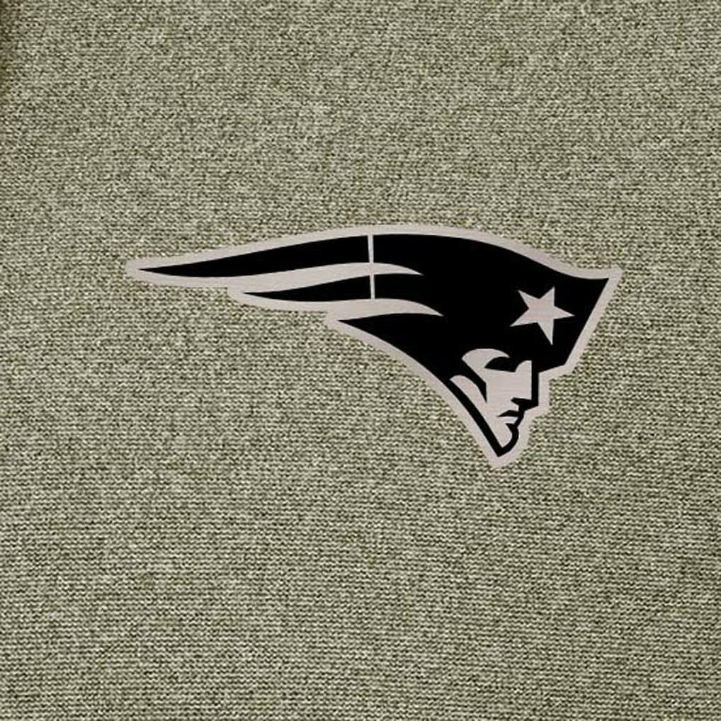 New England Patriots  Antigua Effortless Full-Zip Hoodie Jacket