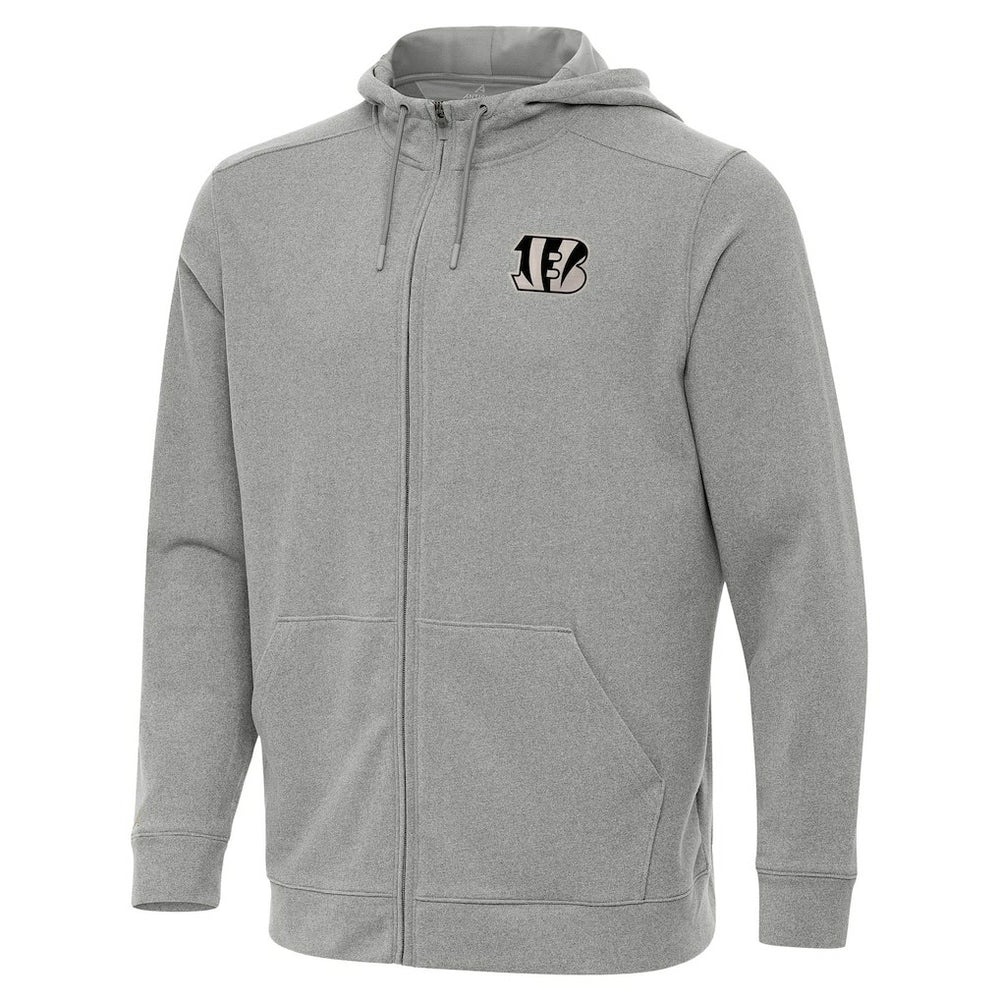Cincinnati Bengals  Antigua Effortless Full-Zip Hoodie Jacket