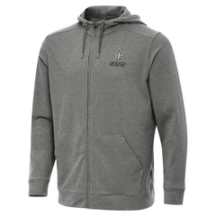 New Orleans Saints  Antigua Effortless Full-Zip Hoodie Jacket