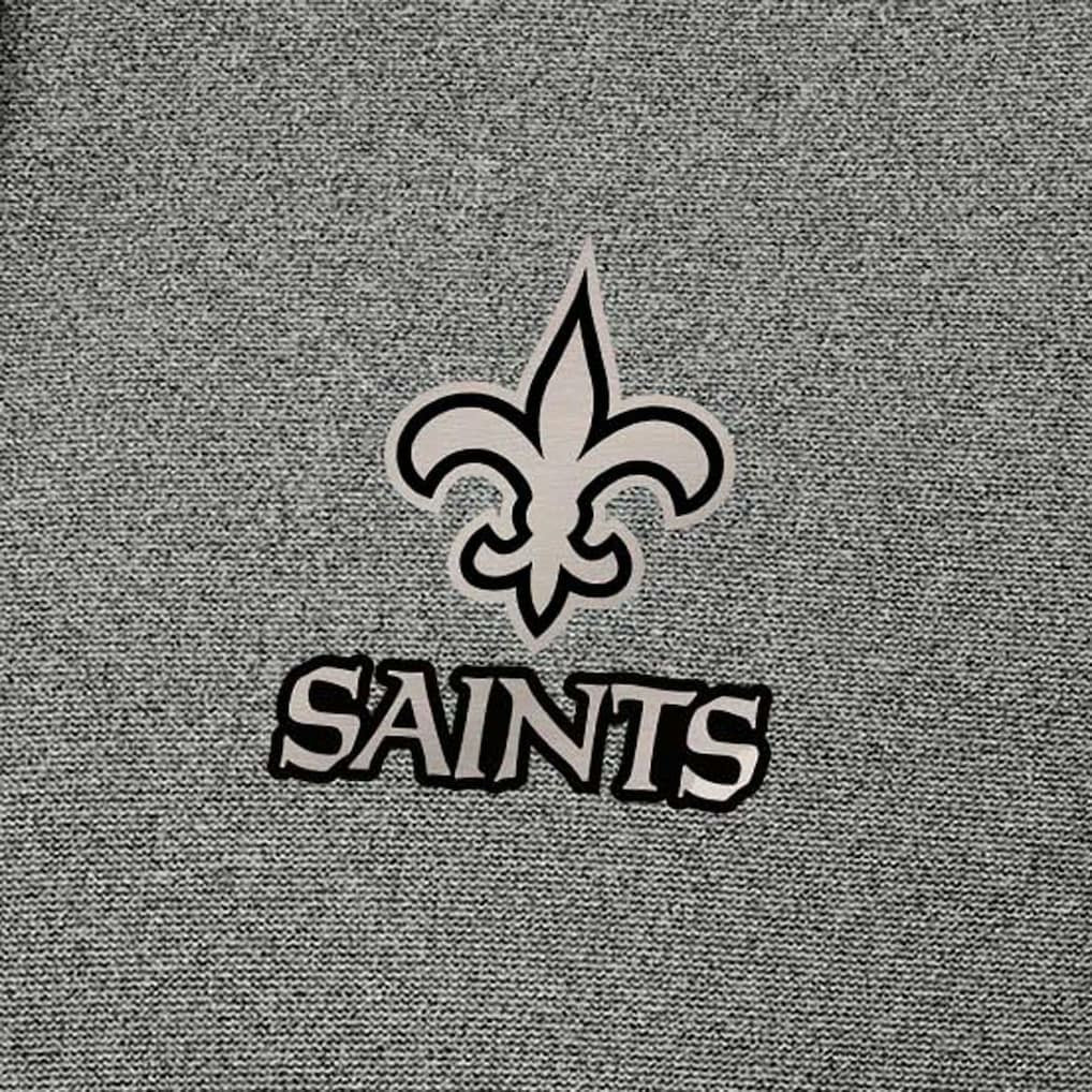 New Orleans Saints  Antigua Effortless Full-Zip Hoodie Jacket