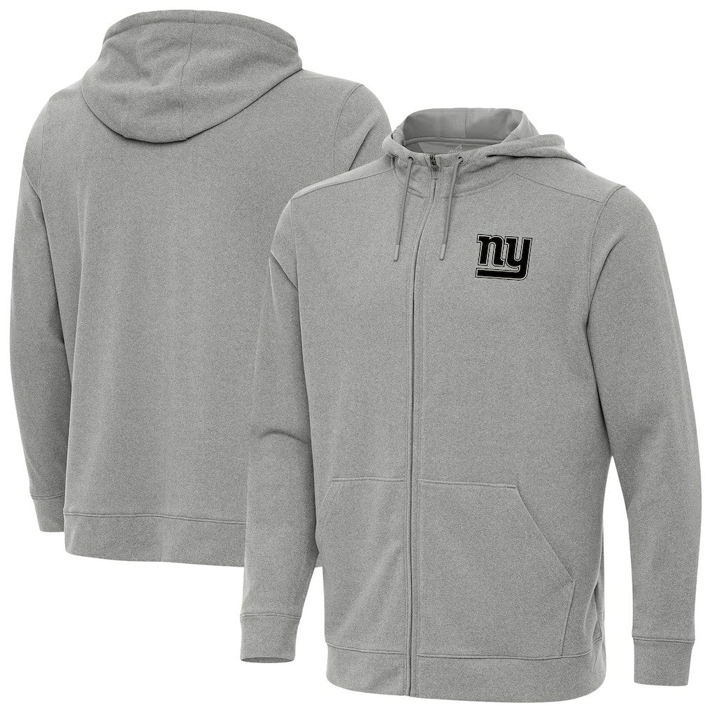 New York Giants  Antigua Effortless Full-Zip Hoodie Jacket