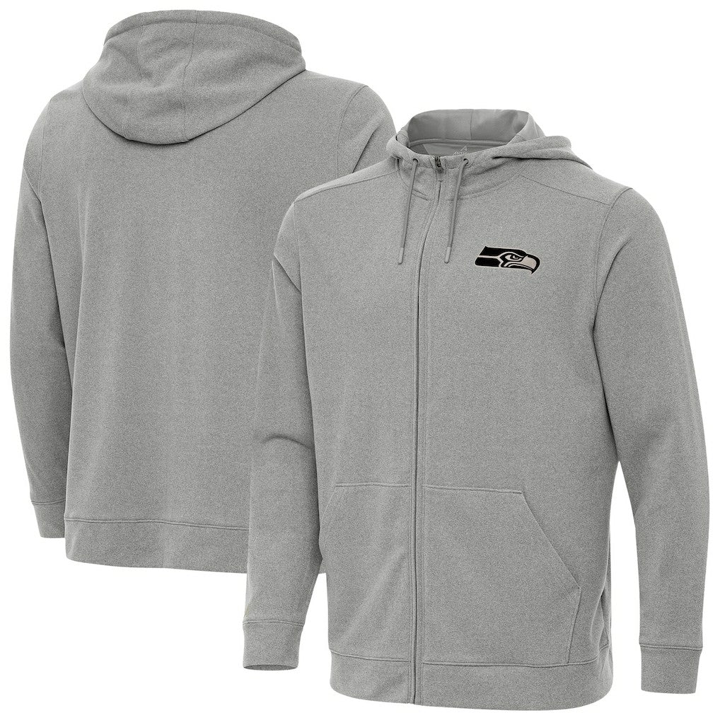 Seattle Seahawks  Antigua Effortless Full-Zip Hoodie Jacket