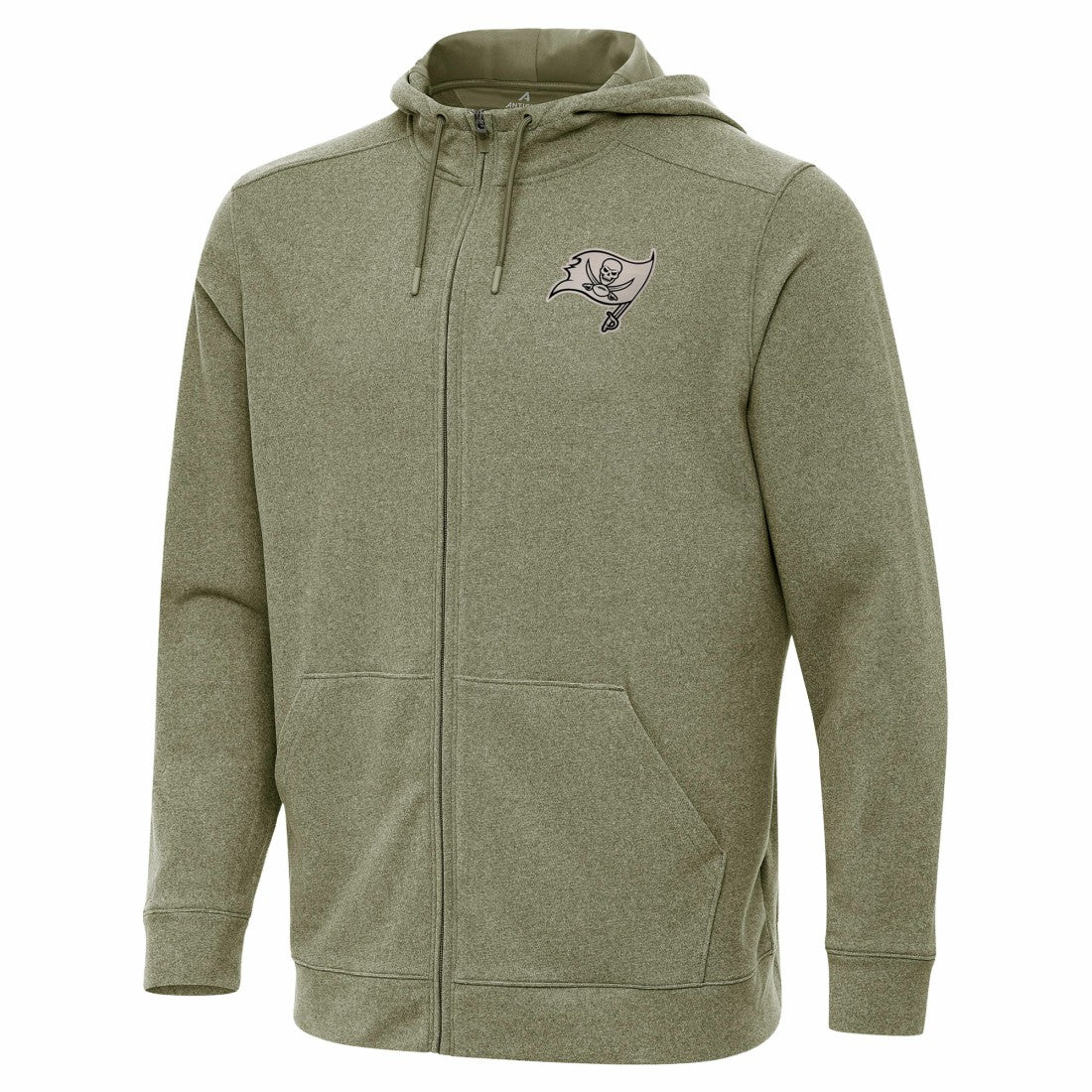 Tampa Bay Buccaneers  Antigua Effortless Full-Zip Hoodie Jacket