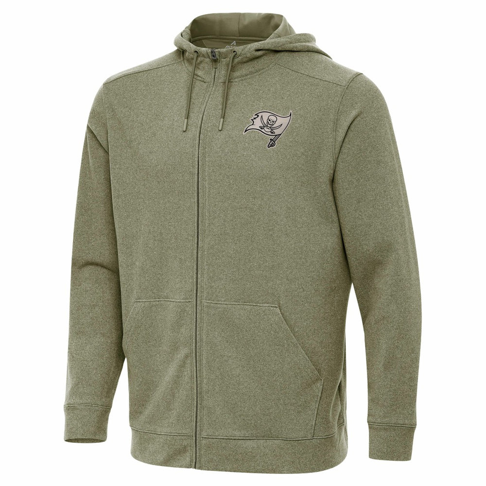 Tampa Bay Buccaneers  Antigua Effortless Full-Zip Hoodie Jacket