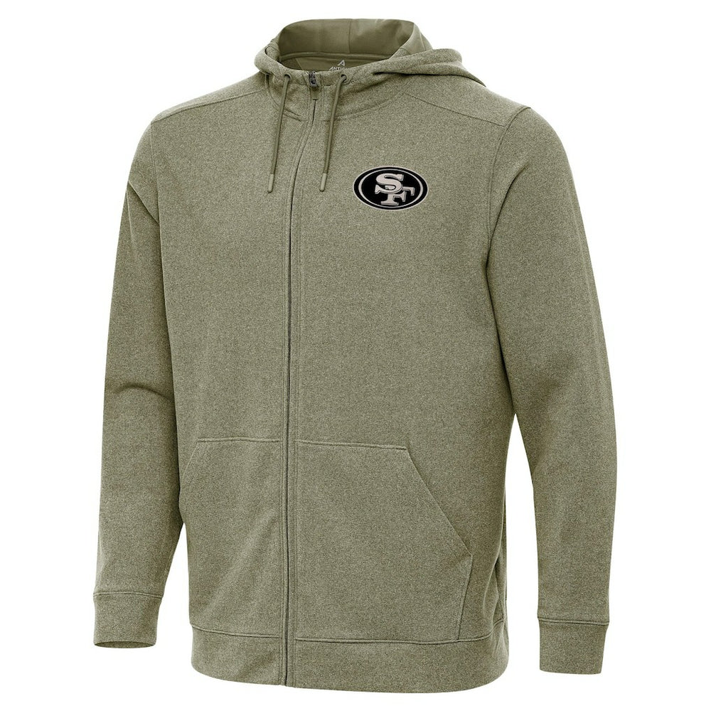San Francisco 49ers  Antigua Effortless Full-Zip Hoodie Jacket