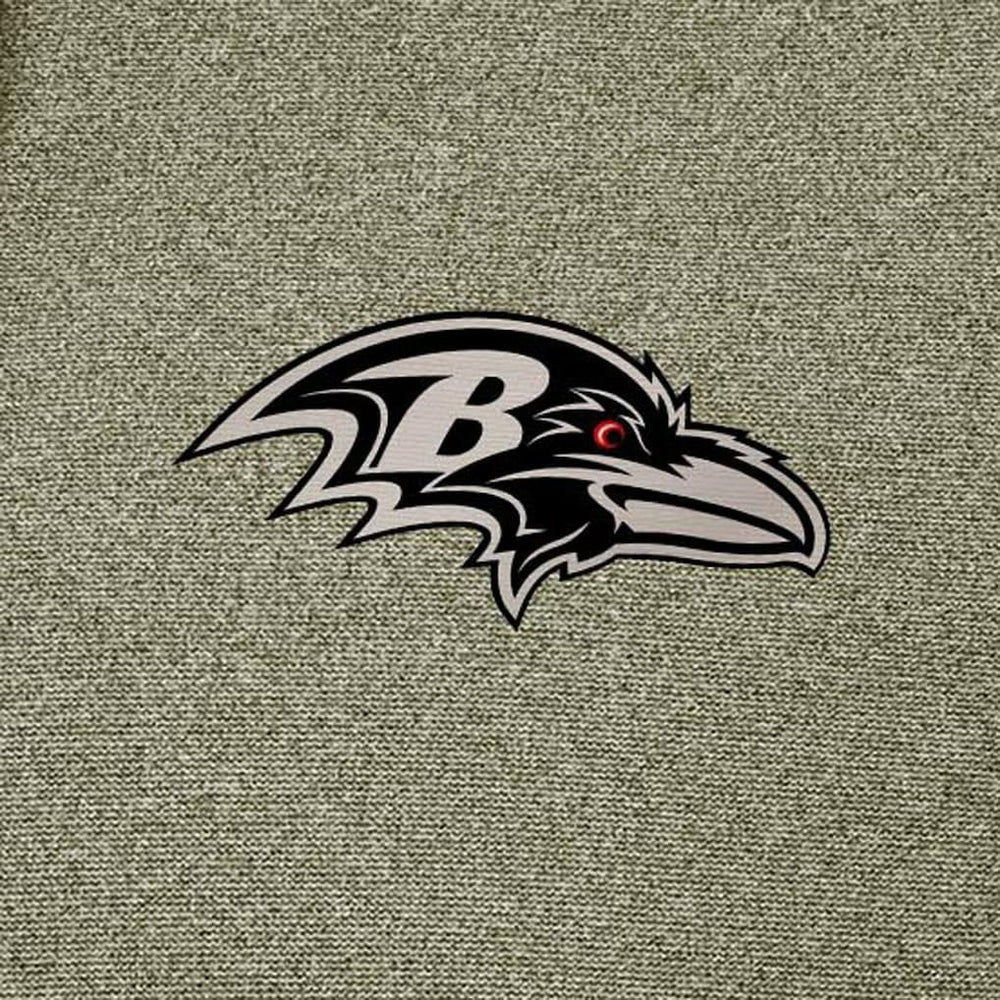 Baltimore Ravens  Antigua Effortless Full-Zip Hoodie Jacket