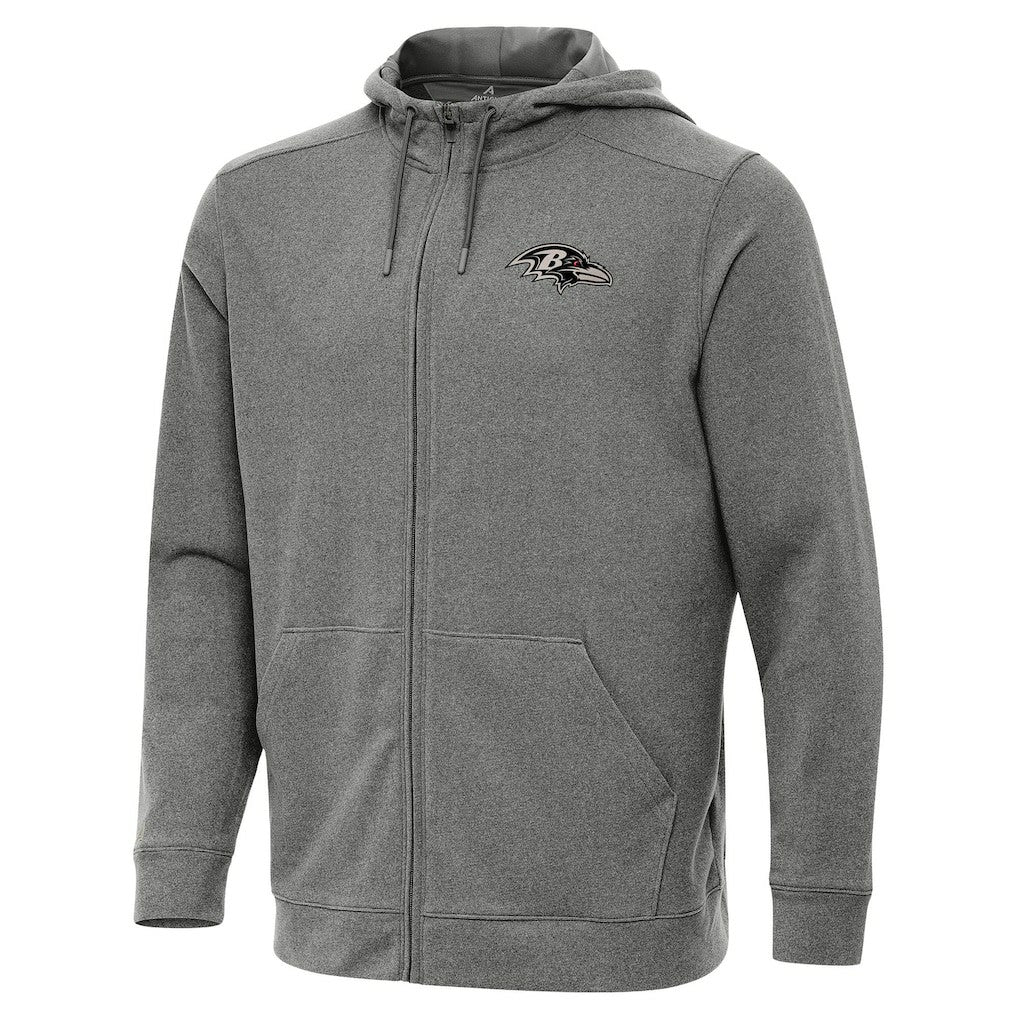Baltimore Ravens  Antigua Effortless Full-Zip Hoodie Jacket