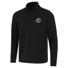 Miami Dolphins  Antigua Insider Quarter-Zip Jacket