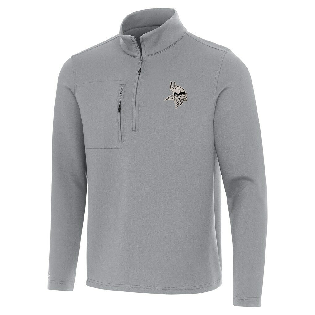 Minnesota Vikings  Antigua Insider Quarter-Zip Jacket