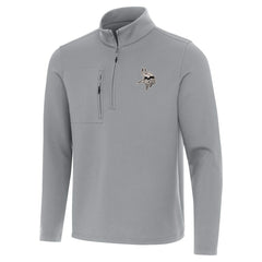 Minnesota Vikings  Antigua Insider Quarter-Zip Jacket
