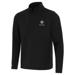 New Orleans Saints  Antigua Insider Quarter-Zip Jacket