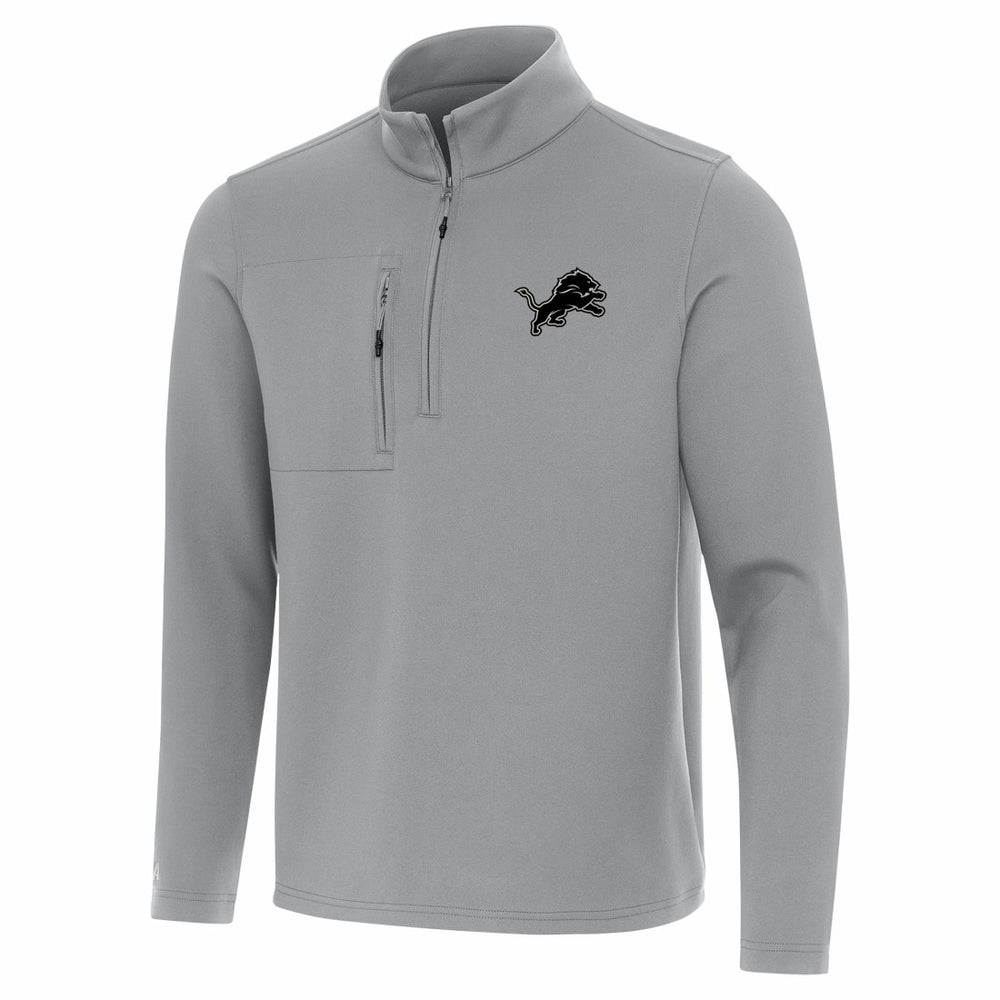 Detroit Lions  Antigua Insider Quarter-Zip Jacket