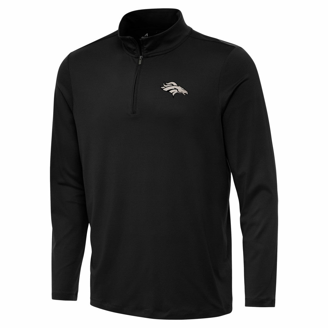 Denver Broncos  Antigua Reprocess Quarter-Zip Top