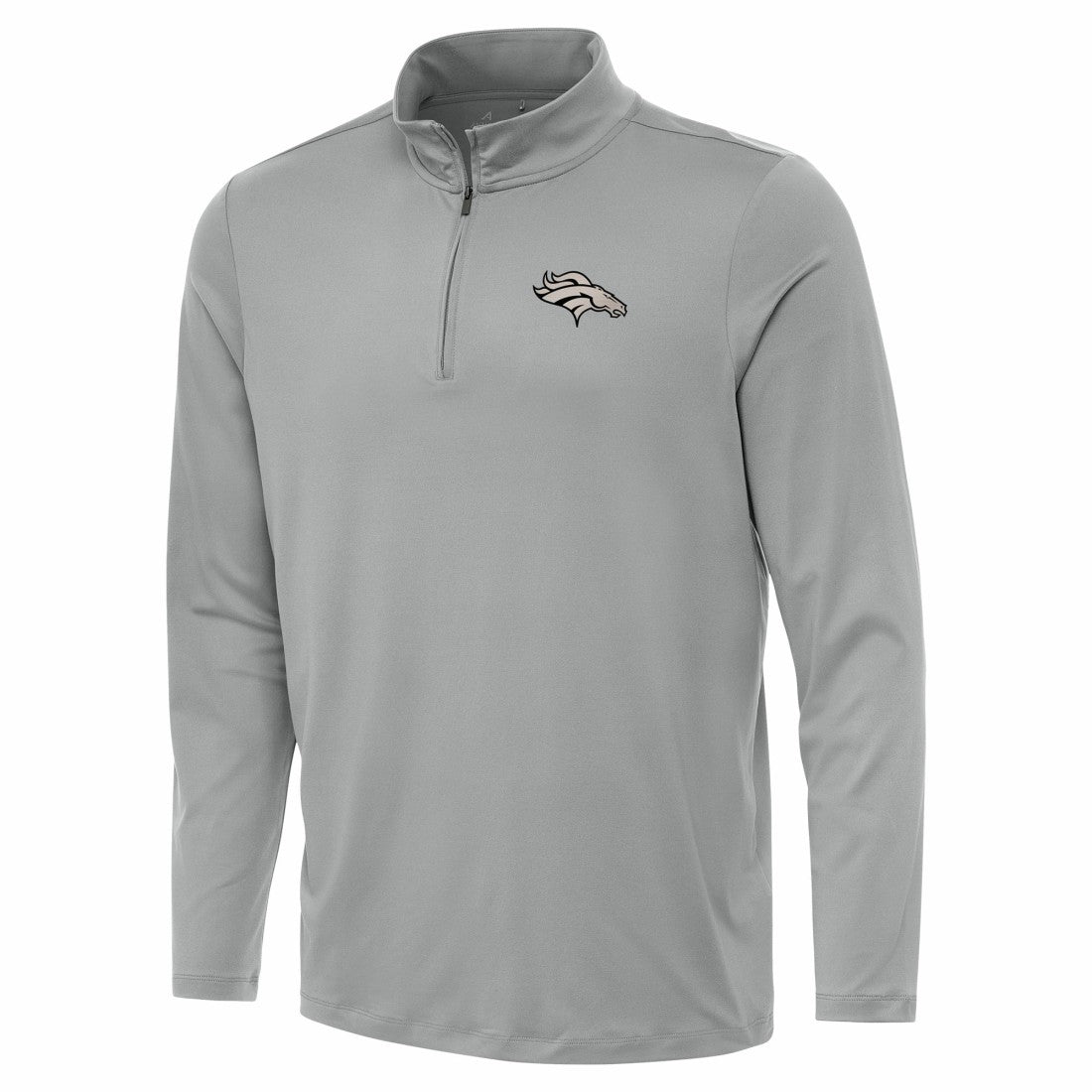 Denver Broncos  Antigua Reprocess Quarter-Zip Top