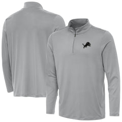 Detroit Lions  Antigua Reprocess Quarter-Zip Top