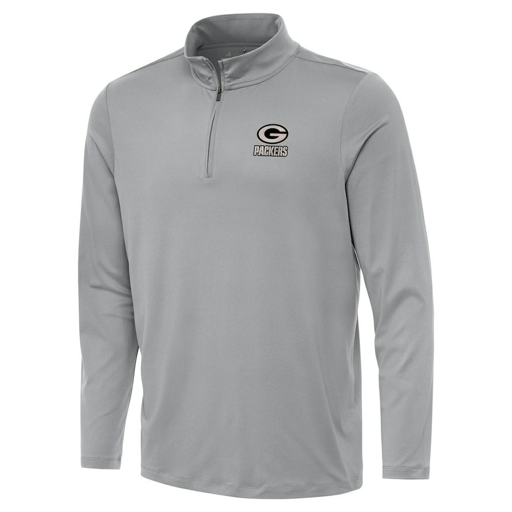 Green Bay Packers  Antigua Reprocess Quarter-Zip Top