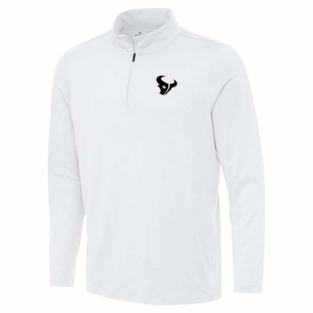 Houston Texans  Antigua Reprocess Quarter-Zip Top