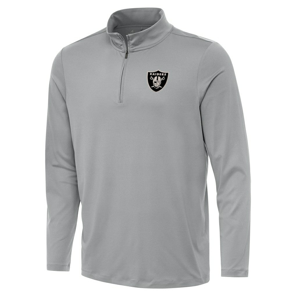 Las Vegas Raiders  Antigua Reprocess Quarter-Zip Top