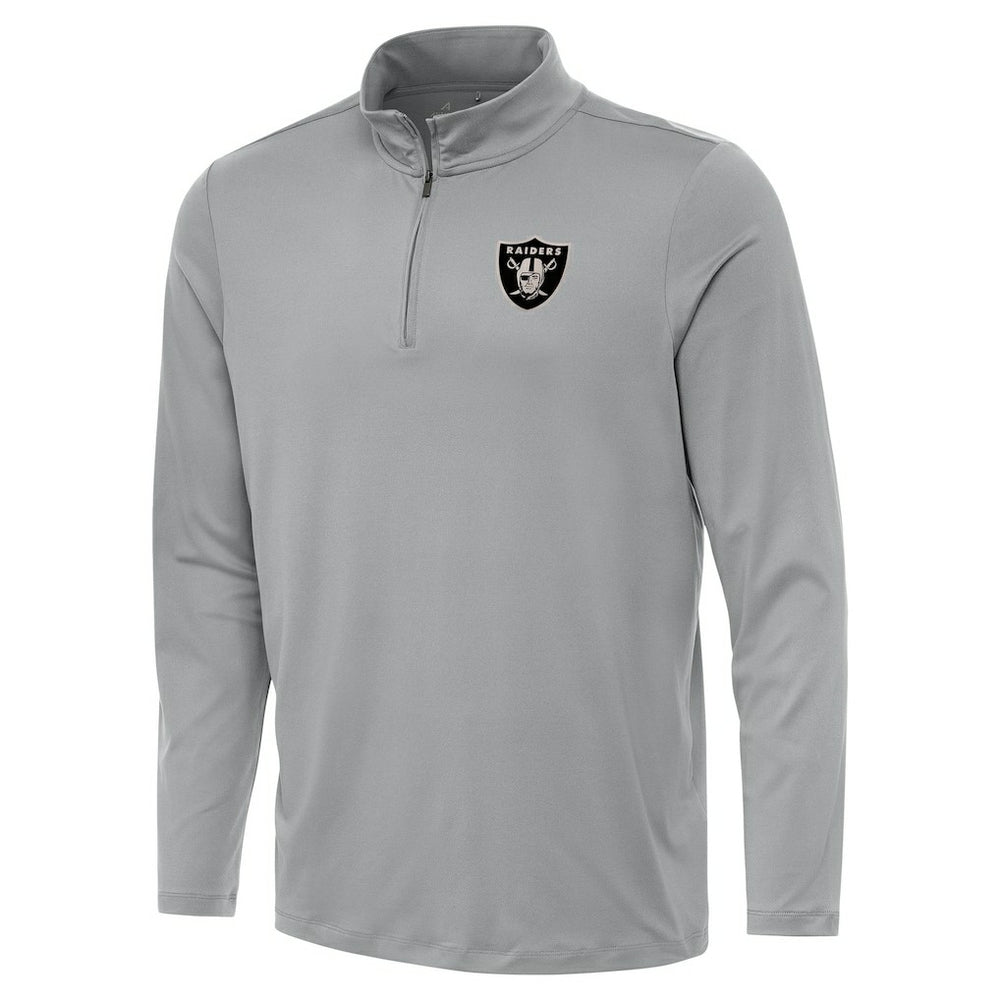Las Vegas Raiders  Antigua Reprocess Quarter-Zip Top
