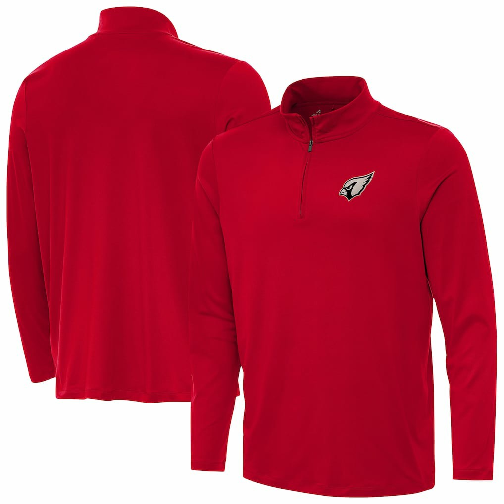 Arizona Cardinals  Antigua Reprocess Quarter-Zip Top