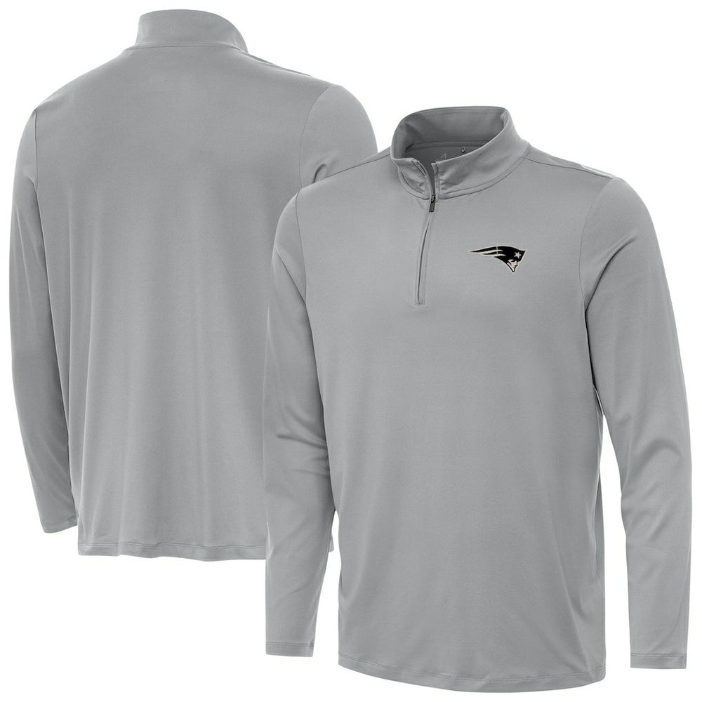New England Patriots  Antigua Reprocess Quarter-Zip Top