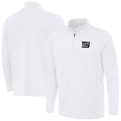 New York Giants  Antigua Reprocess Quarter-Zip Top