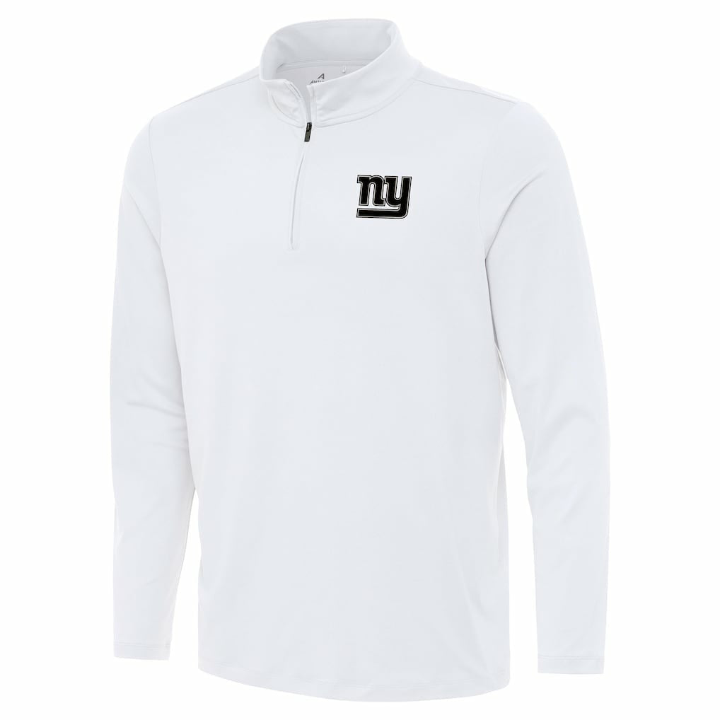 New York Giants  Antigua Reprocess Quarter-Zip Top