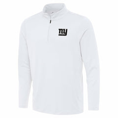 New York Giants  Antigua Reprocess Quarter-Zip Top