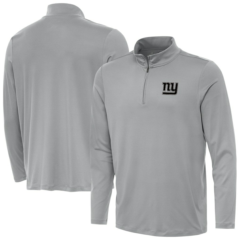 New York Giants  Antigua Reprocess Quarter-Zip Top