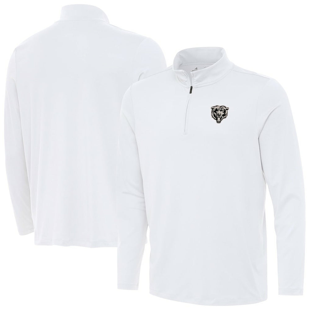 Chicago Bears  Antigua Reprocess Quarter-Zip Top