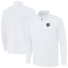 Chicago Bears  Antigua Reprocess Quarter-Zip Top