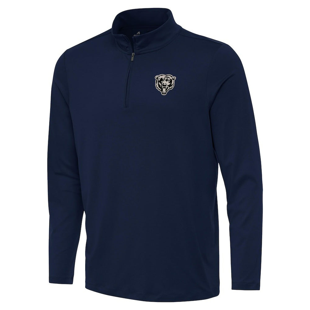 Chicago Bears  Antigua Reprocess Quarter-Zip Top