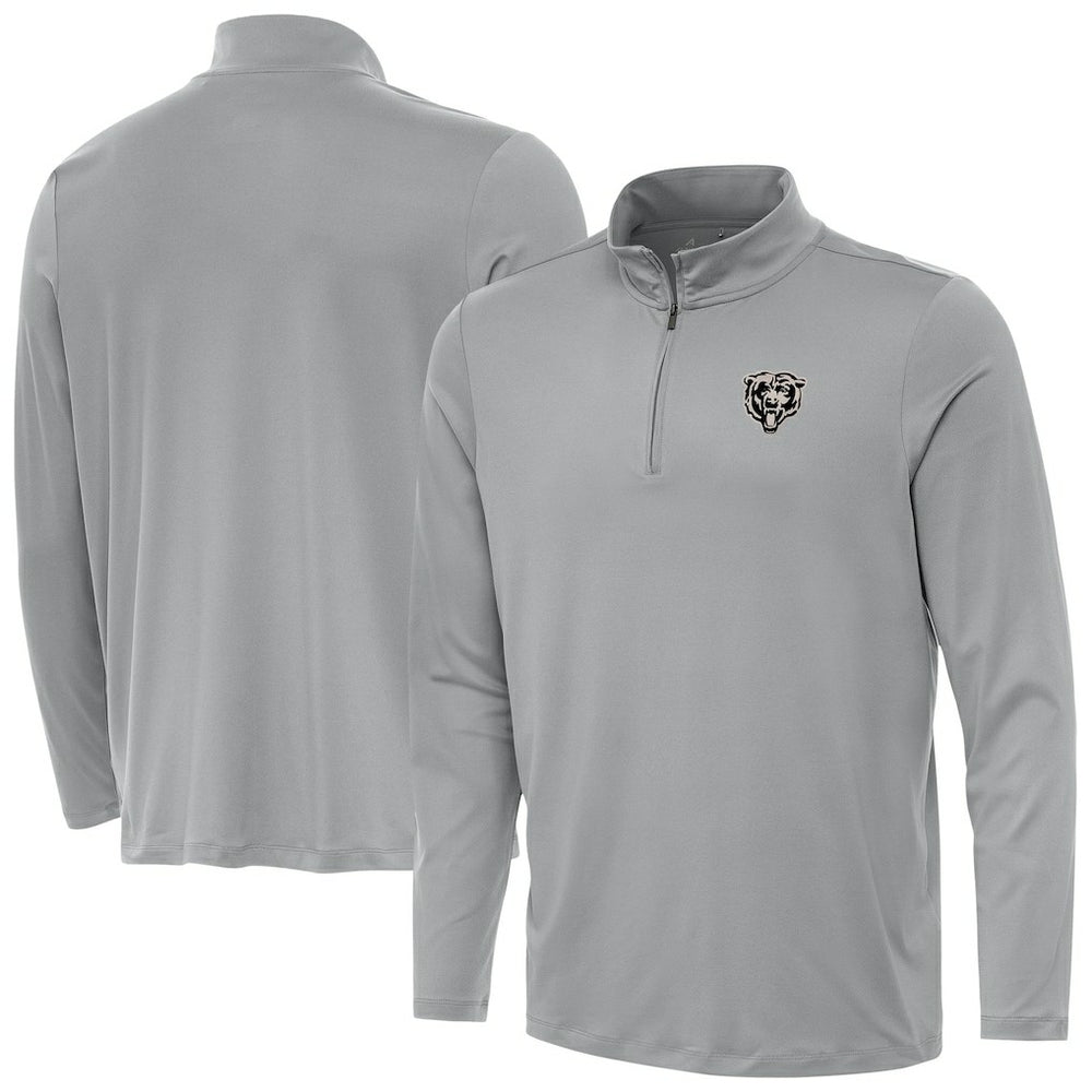 Chicago Bears  Antigua Reprocess Quarter-Zip Top