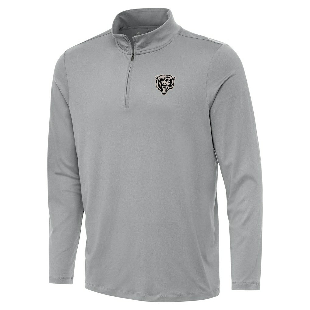 Chicago Bears  Antigua Reprocess Quarter-Zip Top