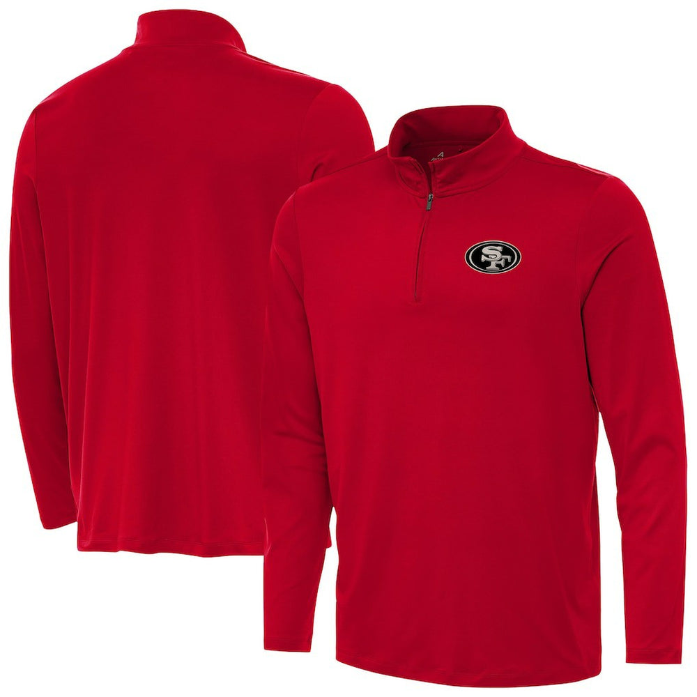 San Francisco 49ers  Antigua Reprocess Quarter-Zip Top