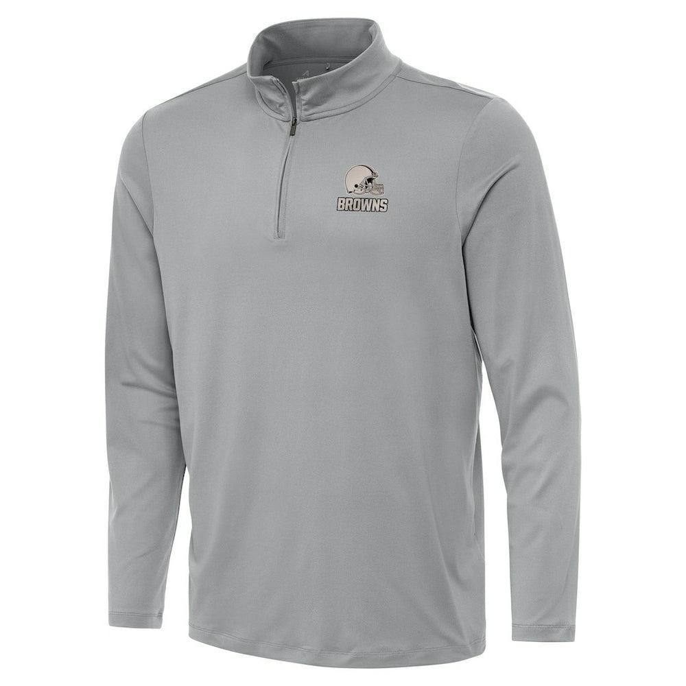 Cleveland Browns  Antigua Reprocess Quarter-Zip Top