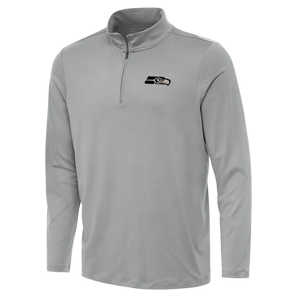 Seattle Seahawks  Antigua Reprocess Quarter-Zip Top