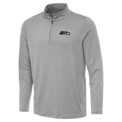 Seattle Seahawks  Antigua Reprocess Quarter-Zip Top